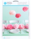 Martha Stewart Crafts Pom Poms, Pink, Medium