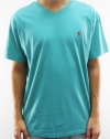 Polo Ralph Lauren Men's Teal Short Sleeve V-Neck T-Shirt 1276518-BRITE TEAL