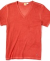 Relax your look with this broken-in t-shirt from Hugo Boss ORANGE.