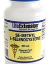 Life Extension Se-Methyl L-Selenocysteine Vegetarian Capsules, 200 Mcg, 100 Count