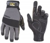 Custom Leathercraft 125L Handyman Flex Grip Work Gloves, Large