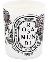 Light the flame this year; diptyque glorifies the rose with a candle bearing the sweet name, Rosa Mundi (Rose of the World). A soothing and romantic scent made in France with the rare Centifolia and Damask Rose. The candle is designed to celebrate the multiple aromas of the rose as it blooms over time. Burn time is about 60 hours.