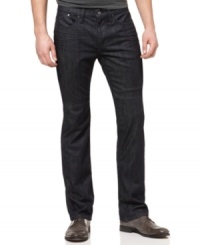 Every man needs dark denim. From casual Friday to a weekend night out, this pair from Joe's Jeans will be your constant companion. Every man needs dark denim. From casual Friday to a weekend night out, this pair from Joe's Jeans will be your constant companion.