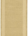 Nourison Westport Solid Sand 2.6-Feet by 4.0-Feet 100% Wool Area Rug