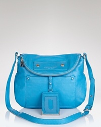MARC BY MARC JACOBS' leather crossbody looks classic but plays it cool. Get prepped: this purse adds a color-pop punch to those pearls. MARC BY MARC JACOBS' leather crossbody looks classic but plays it cool. Get prepped: this purse adds a color-pop punch to those pearls.