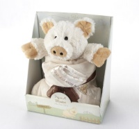 Baby Aspen Pig-n-A Blanket 2-Piece Gift Set Baby Aspen Pig-n-A Blanket 2-Piece Gift Set