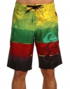 Quiksilver Men's Kelly Slater Signature Series Cypher Alpha 21 Rasta Boardshorts Black Y101255Q-REV