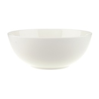 Anmut will be the choice for purists; it is an undecorated white that beautifully shows off the glamorous forms and quality bone china. Dishwasher and microwave safe. Accessories shown: oval platter, round vegetable bowl, creamer, sugar bowl. Anmut will be the choice for purists; it is an undecorated white that beautifully shows off the glamorous forms and quality bone china. Dishwasher and microwave safe. Accessories shown: oval platter, round vegetable bowl, creamer, sugar bowl.