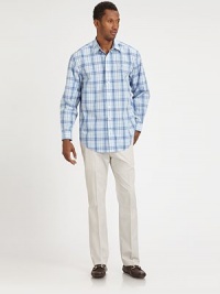 Bold gingham print refreshes this crisp, cotton classic with signature whale logo.ButtonfrontButtoned-down collarCottonMachine washImported Bold gingham print refreshes this crisp, cotton classic with signature whale logo.ButtonfrontButtoned-down collarCottonMachine washImported