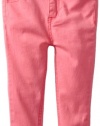 Baby Phat - Kids Baby-Girls Infant Color Twill Jean, Pink Glo, 18