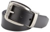 Levi's Boys 8-20 Reversible Belt With Logo Buckle, Black/Brown, Small