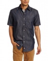 Dickies Men's Short Sleeve Denim Work Shirt