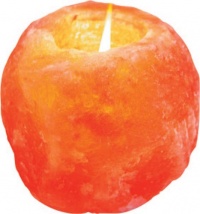WBM Himalayan Natural Crystal Salt Tealight Candle Holder WBM Himalayan Natural Crystal Salt Tealight Candle Holder