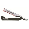 Dovo Stainless Steel blade BLACK Handle Shavette Straight Razor Replaceable Blade