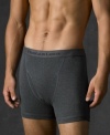 Polo's boxer brief is constructed to offer the ultimate in shape and support in soft cotton jersey.