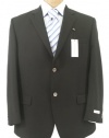 Calvin Klein Mens SB 2B Black Wool Blazer Sport Coat Jacket