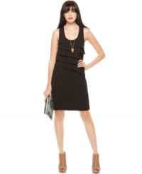 RACHEL Rachel Roy updates a classic tank dress with ruffles and a sporty-chic racerback silhouette! RACHEL Rachel Roy updates a classic tank dress with ruffles and a sporty-chic racerback silhouette!