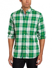 Nautica Men's Long Sleeve Twill Button Down Collared Plaid Nautica Men's Long Sleeve Twill Button Down Collared Plaid