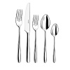 Avignon Flatware by Couzon is simple, timeless and forged in the European tradition. An ideal five-piece place setting for todays casual and semi-formal tables. Made in Italy.