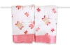 aden + anais 2 Pack Cotton Muslin Issie Security Blankets, Nay Nay Butterfly
