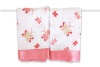 aden + anais 2 Pack Cotton Muslin Issie Security Blankets, Nay Nay Butterfly