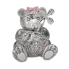 This little pink-ribboned bear holds a pinwheel that actually spins. This adorable bank from Reed & Barton is a great way to start giving saving a whirl.