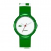 Lacoste Goa White Dial Green Bezel Unisex Watch 2020045