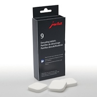 For use on Jura & Capresso Super Automatic coffee machines, these tablets extend the life of your appliance by effectively decalcifying and removing scales. For use on Jura & Capresso Super Automatic coffee machines, these tablets extend the life of your appliance by effectively decalcifying and removing scales.