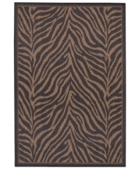 Show your stripes with the stylish look of Couristan's zebra rug from the Recife collection. With a flat weave construction woven of recyclable polypropylene, the indoor/outdoor rug is ultradurable and mildew resistant, making it the perfect choice for entryways, patios, mudrooms and beyond. Show your stripes with the stylish look of Couristan's zebra rug from the Recife collection. With a flat weave construction woven of recyclable polypropylene, the indoor/outdoor rug is ultradurable and mildew resistant, making it the perfect choice for entryways, patios, mudrooms and beyond.