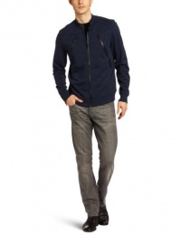 Calvin Klein Sportswear Men's Slim Fit Full Zip Ponte Knit Calvin Klein Sportswear Men's Slim Fit Full Zip Ponte Knit