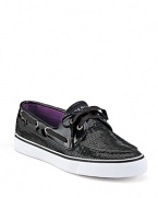 Add some shine to your sailing trips with these sequin-covered boat shoes from Sperry Top-Sider.