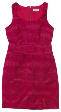 Calvin Klein Women's Wave Jacquard Sleeveless Sheath Dress Calvin Klein Women's Wave Jacquard Sleeveless Sheath Dress