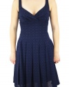 Polo Ralph Lauren Womens Navy Blue Sleeveless V-Neck Dress