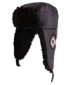 Keep his look moving with this warm Trooper hat from Levi's, with warm Sherpa lining.