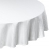 Lenox Simply Fine 60 by 84-Inch Oval Tablecloth, White