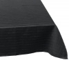 Lenox Simply Fine 52 by 70-Inch Oblong / Rectangle Tablecloth, Black