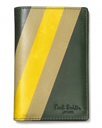 Paul Smith Painted Stripe Vertical Bi-fold Wallet