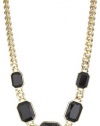 Anne Klein PALATINE Gold-Tone Frontal Necklace