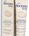 Aveeno Baby Diaper Rash Cream, Fragrance Free, 3.7-Ounce Tubes (Pack of 3)