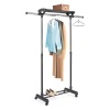 Whitmor 6021-1751 Deluxe Adjustable Garment Rack and Shelf