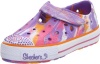 Skechers Twinkle Toes Chillouts Sneaker (Little Kid/Big Kid),Lavender/Pink/Orange,11 M US Little Kid