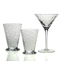 William Yeoward's curtain-cut tumblers add essential atmosphere to your home bar.