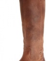 FRYE Women's Celia X Stitch Knee-High Boot,Brown,8 M US