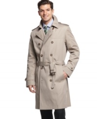 Always sophisticated, weather or not. This trench coat from Lauren by Ralph Lauren is the perfect topper. Always sophisticated, weather or not. This trench coat from Lauren by Ralph Lauren is the perfect topper.