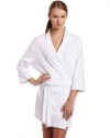Seven Apparel 00134 Hotel Spa Collection Kimono Knit Cotton Robe, White