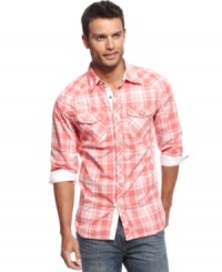 Pop some western plaid into your casual wardrobe and rustle up some cool weekend style. Pop some western plaid into your casual wardrobe and rustle up some cool weekend style.