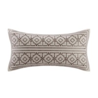 Echo Odyssey Oblong Decorative Pillow, Stone Echo Odyssey Oblong Decorative Pillow, Stone