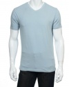 Alfani Blue Smoke SS V-Neck T-Shirt