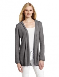 Minnie Rose Women's Hooded Duster Sweater Minnie Rose Women's Hooded Duster Sweater