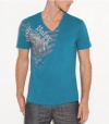 G by GUESS Brigade V-Neck Tee